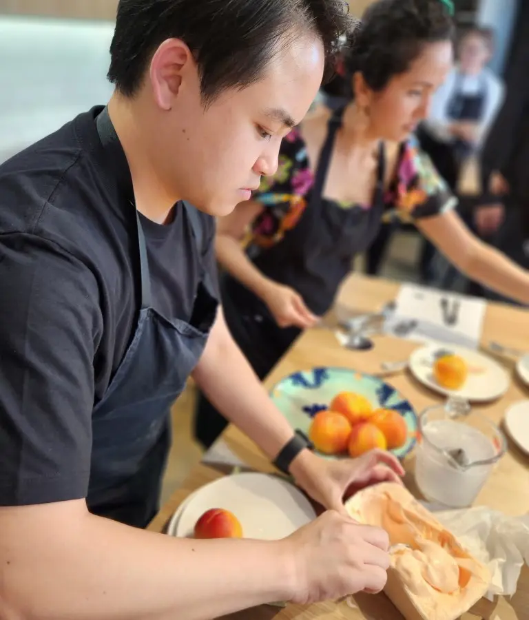 Dr Patrick Ta Scooping Ice Cream Christmas 2024