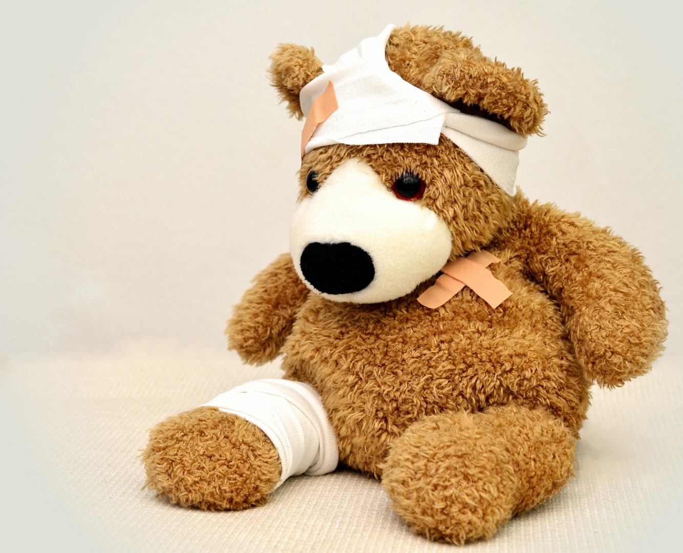 Teddy Bear Toothache Pain Emergency