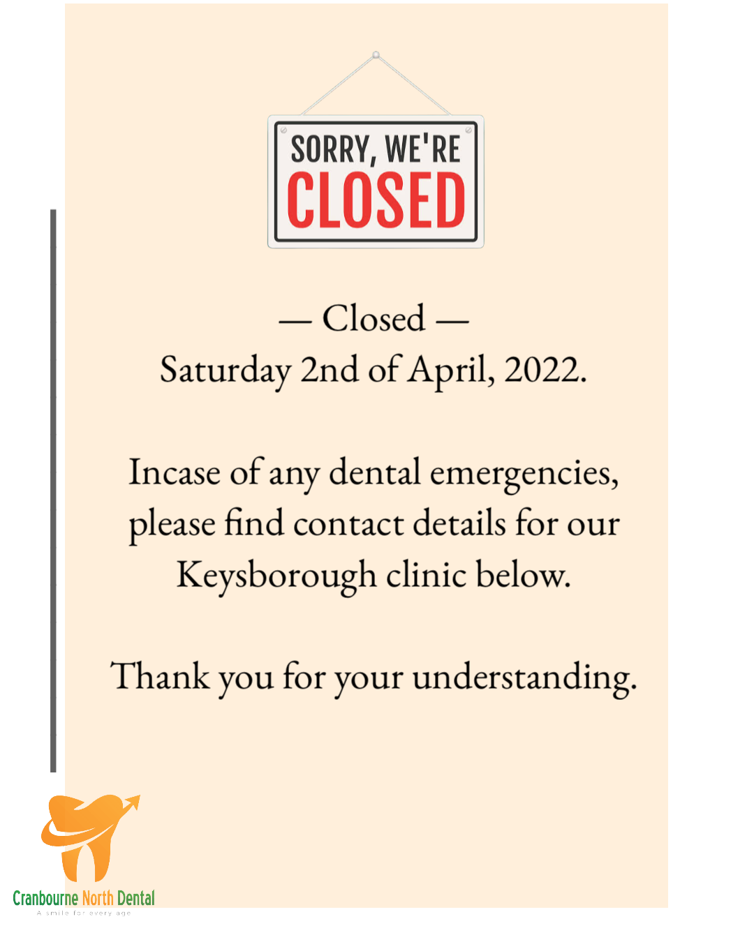 Clinic Closed