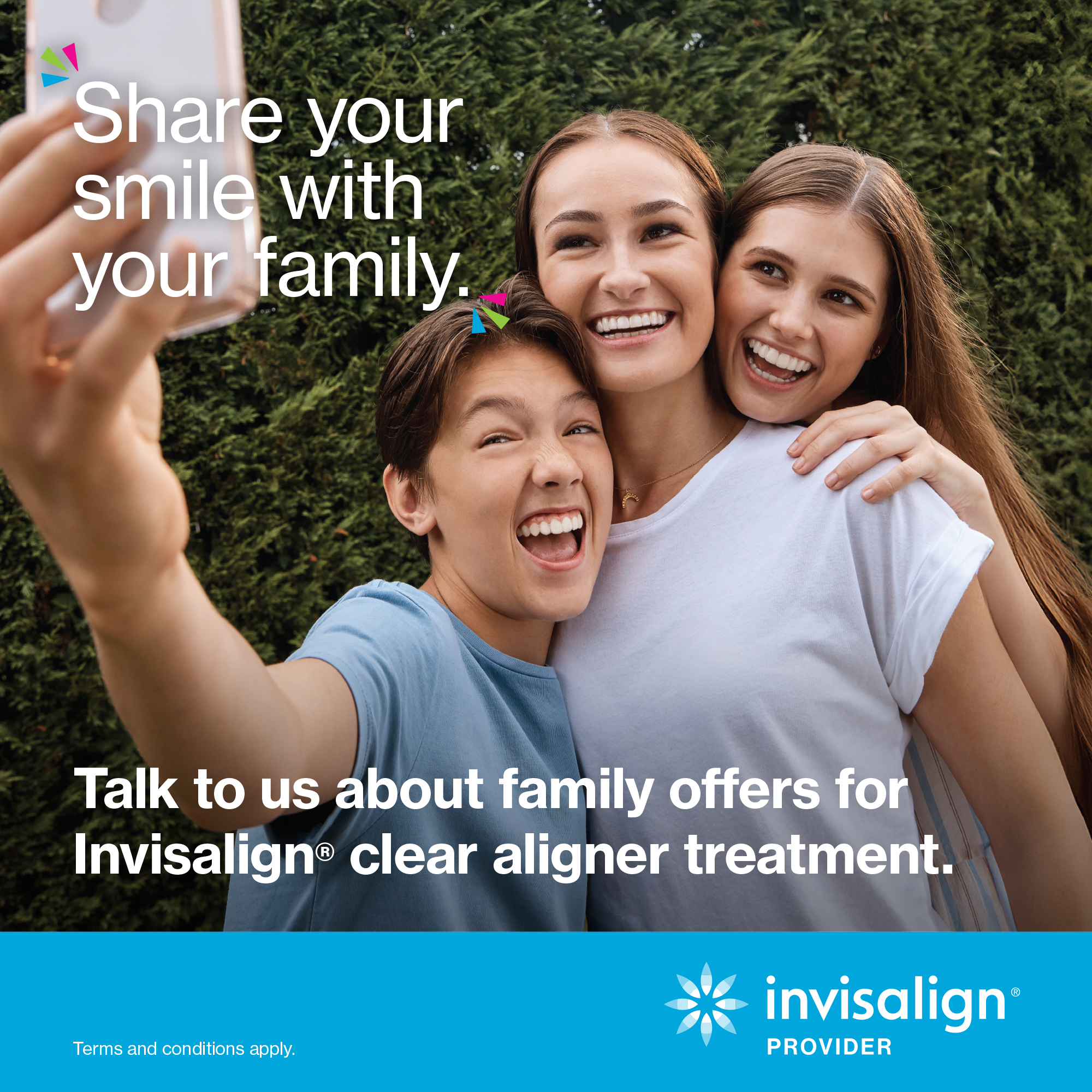 Anz Invisalign Family Promotion Social Tile
